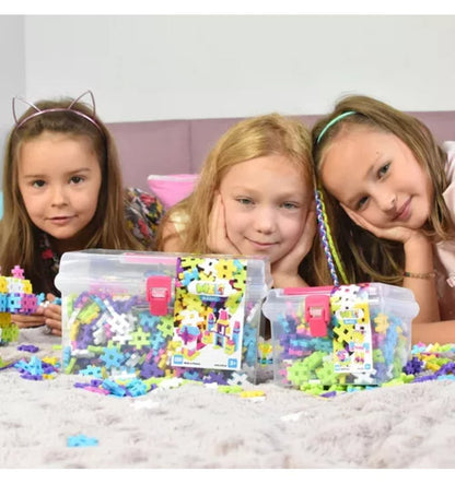 Meli - Bloques Basic Pastel, Travel Box, 500 piezas