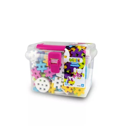 Meli - Basic Constructor Pastel Travel Box Blocks, 250 pcs