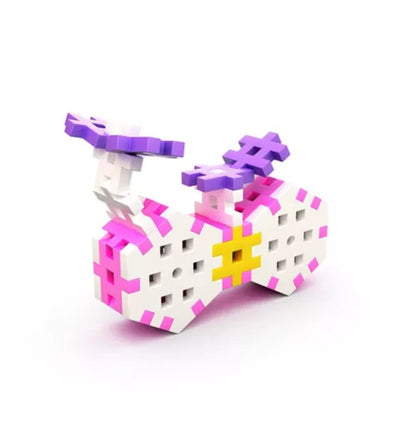 Meli - Basic Constructor Pastel Travel Box Blocks, 250 pcs