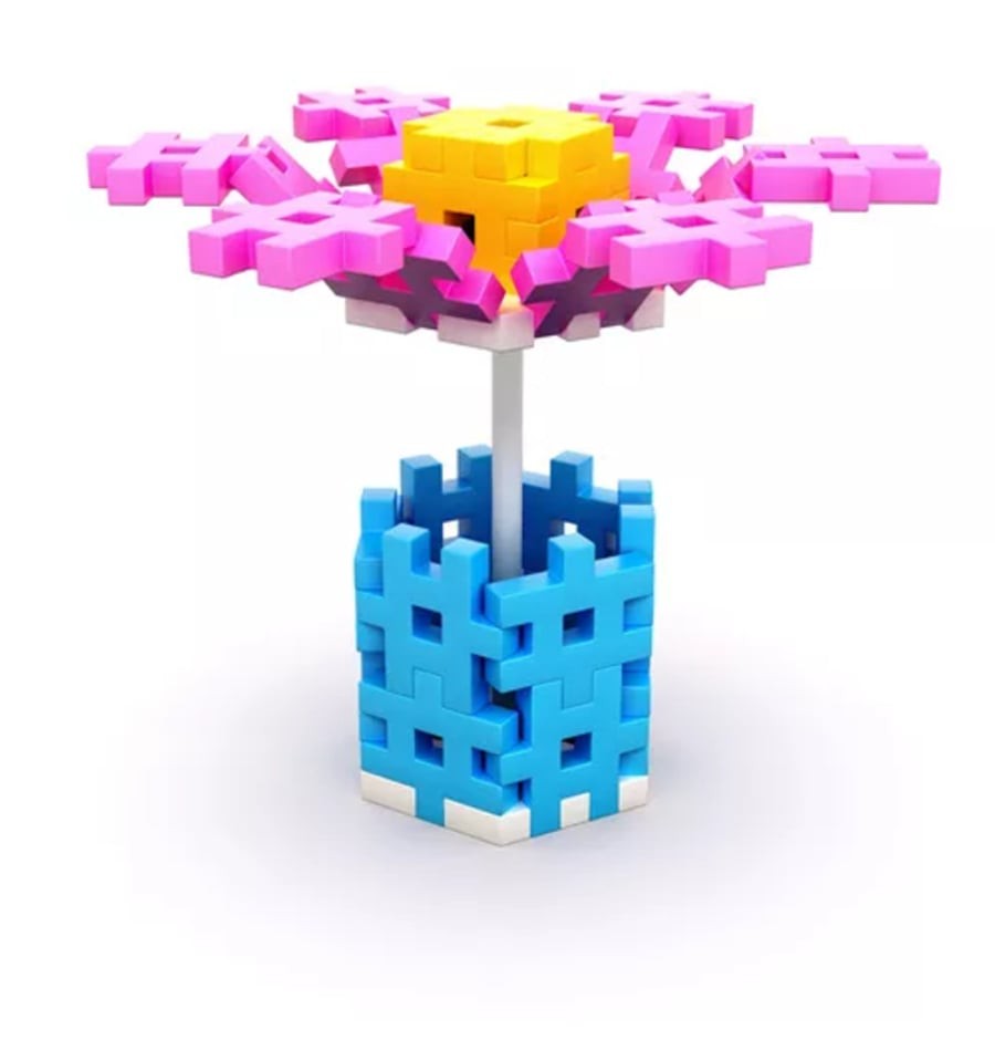 Meli - Basic Constructor Pastel Travel Box Blocks, 250 pcs