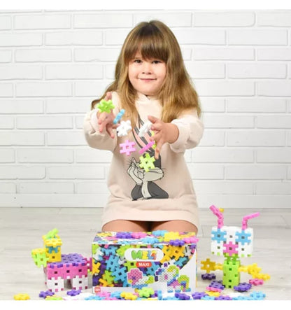 Meli - Bloques Maxi Pastel, 100 piezas