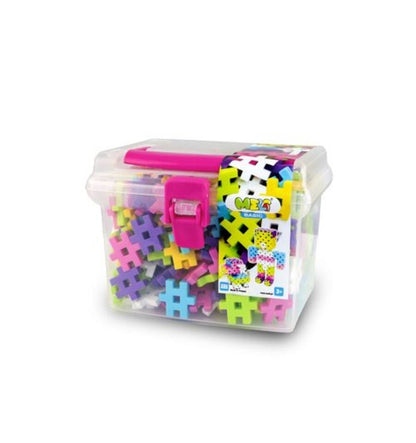 Meli - Bloques Basic Pastel, Travel Box, 250 piezas