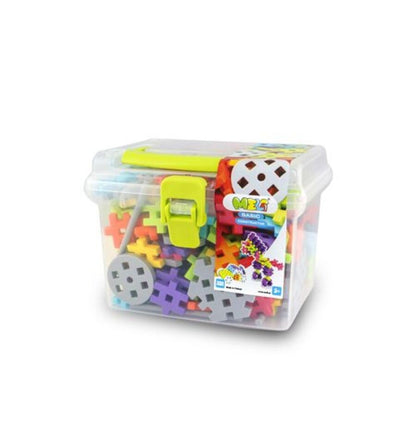 Meli - Blocos de caixa de viagem Basic Constructor, 250 peças 