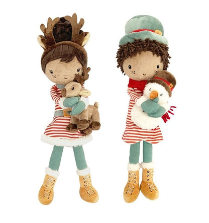 Evi, muñeca de trapo especial navidad