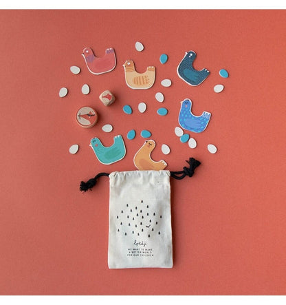 Cluck, Cluck! Pocket, Cooperative Board Game