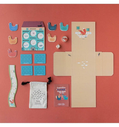 Cluck, Cluck! Pocket, Cooperative Board Game