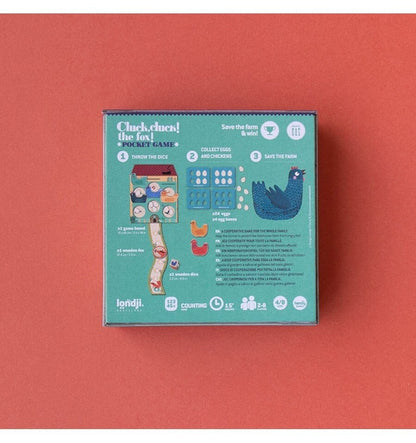 Cluck, Cluck! Pocket, Cooperative Board Game