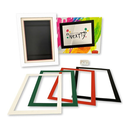 Marco A4 para Almacenar Dibujos Negro