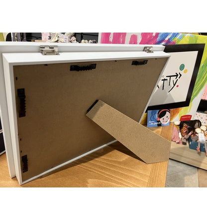 Marco A4 para Almacenar Dibujos Negro