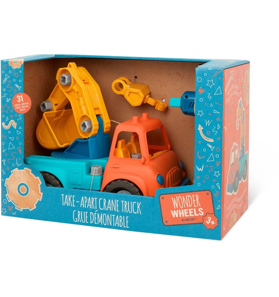 Caminhão guindaste destacável Wonder Wheels