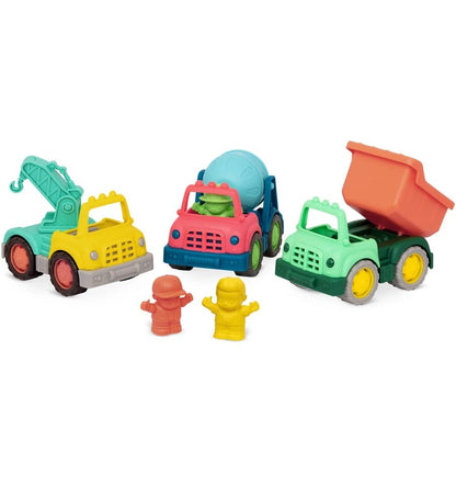 Set de 3 mini camiones Wonder Wheels
