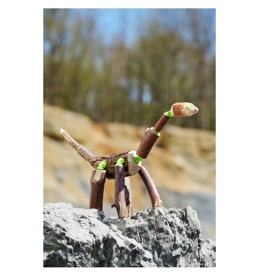 Terra Kids Connectors – Conjunto de Construção de Dinossauros