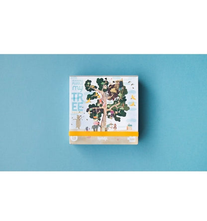 Pocket My Tree, 100-piece reversible silhouette puzzle