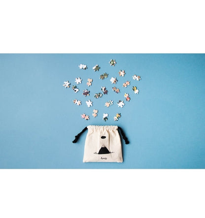 Pocket My Tree, 100-piece reversible silhouette puzzle