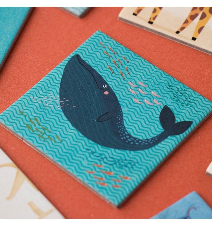 Wild Animals, Memory Game