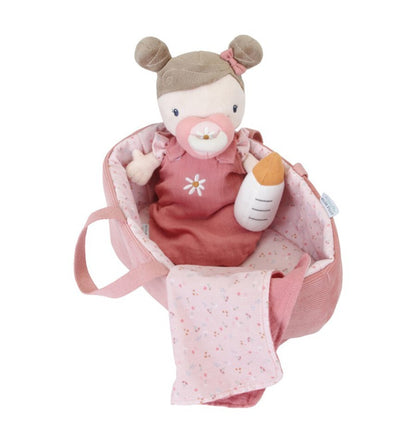 Bebé Rosa con canastilla
