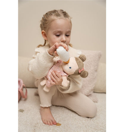 Bebé Rosa con canastilla