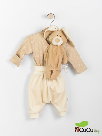 Wooly Organic - Baby Clothes Set - Ecru