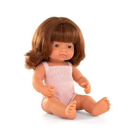 Muñeca caucásica Pelirroja