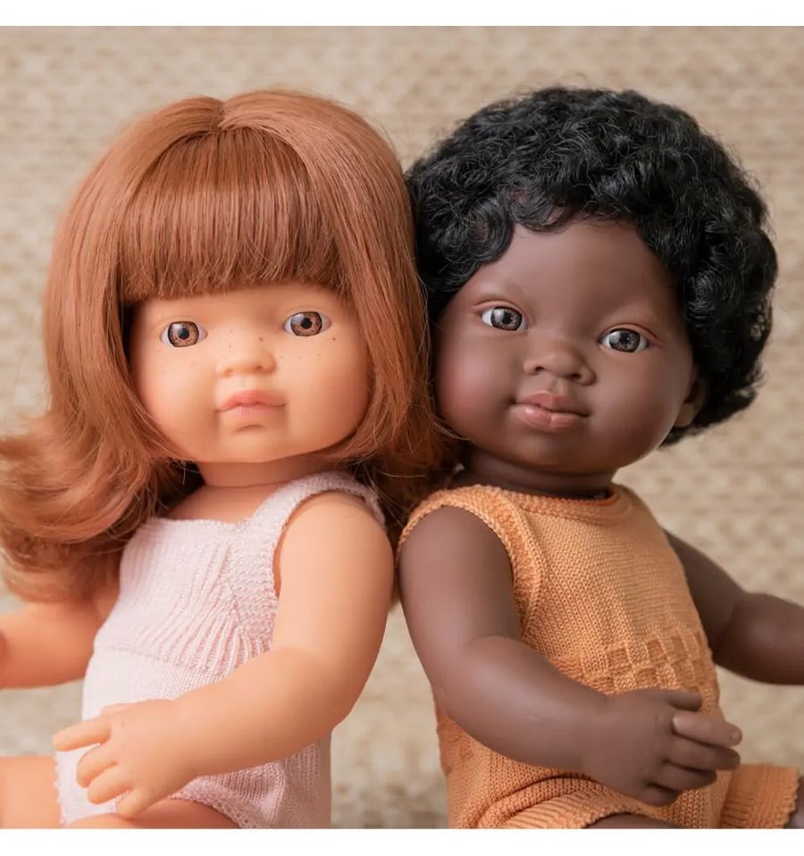 Muñeca caucásica Pelirroja