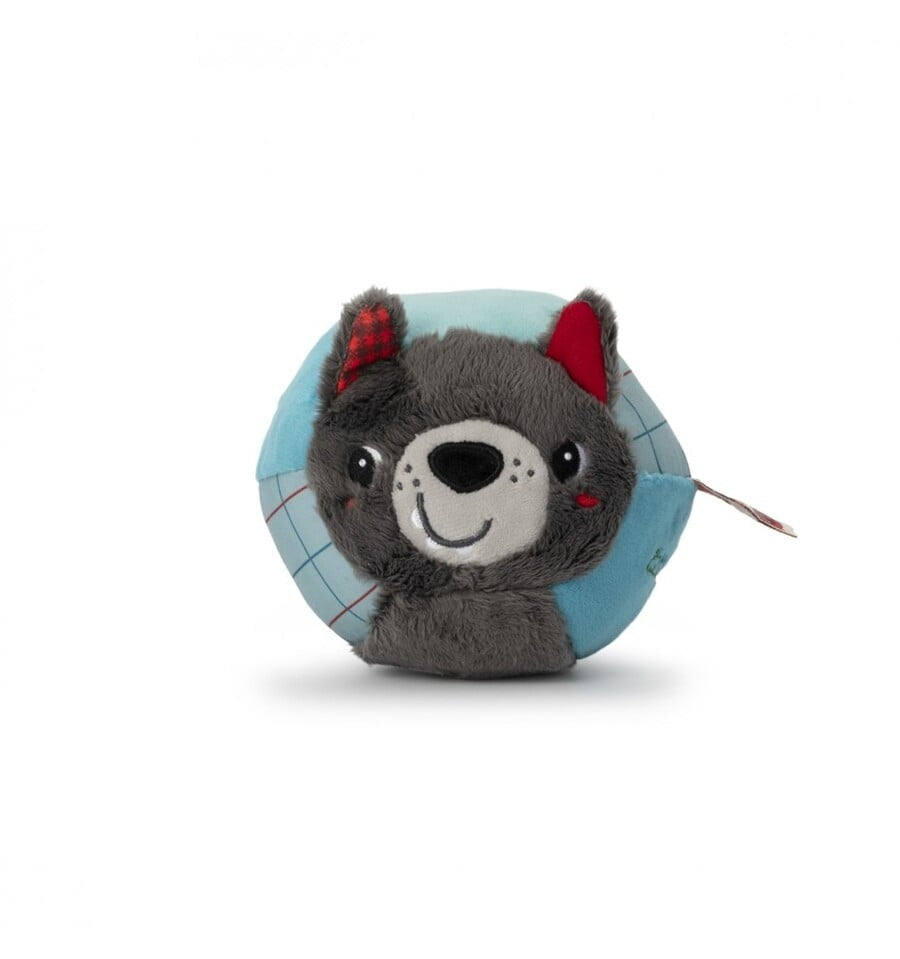 Louis the Wolf Rattle Ball