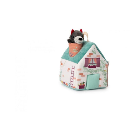 The Wolf and the Three Little Pigs Houses