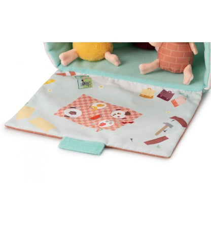 The Wolf and the Three Little Pigs Houses