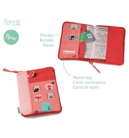 Lilliputiens - Baby Document Holder - Forest