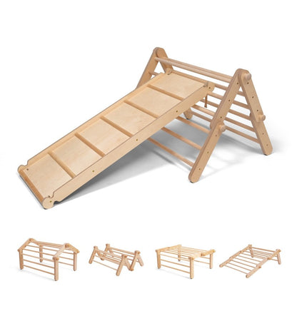 Triangulo Pikler Móvil con 1 Rampa Mopitri