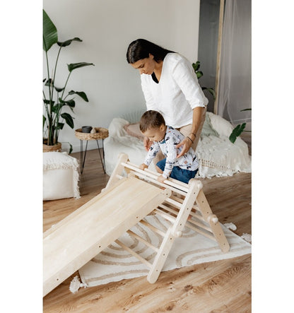 Triangulo Pikler Móvil con 1 Rampa Mopitri