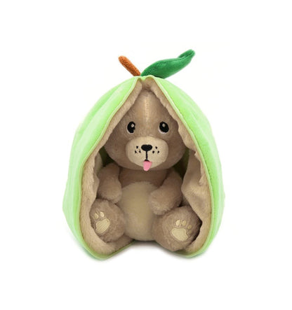 Crocket, Puppy and Apple