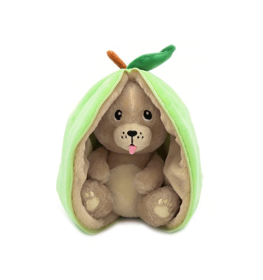 Crocket, Puppy and Apple