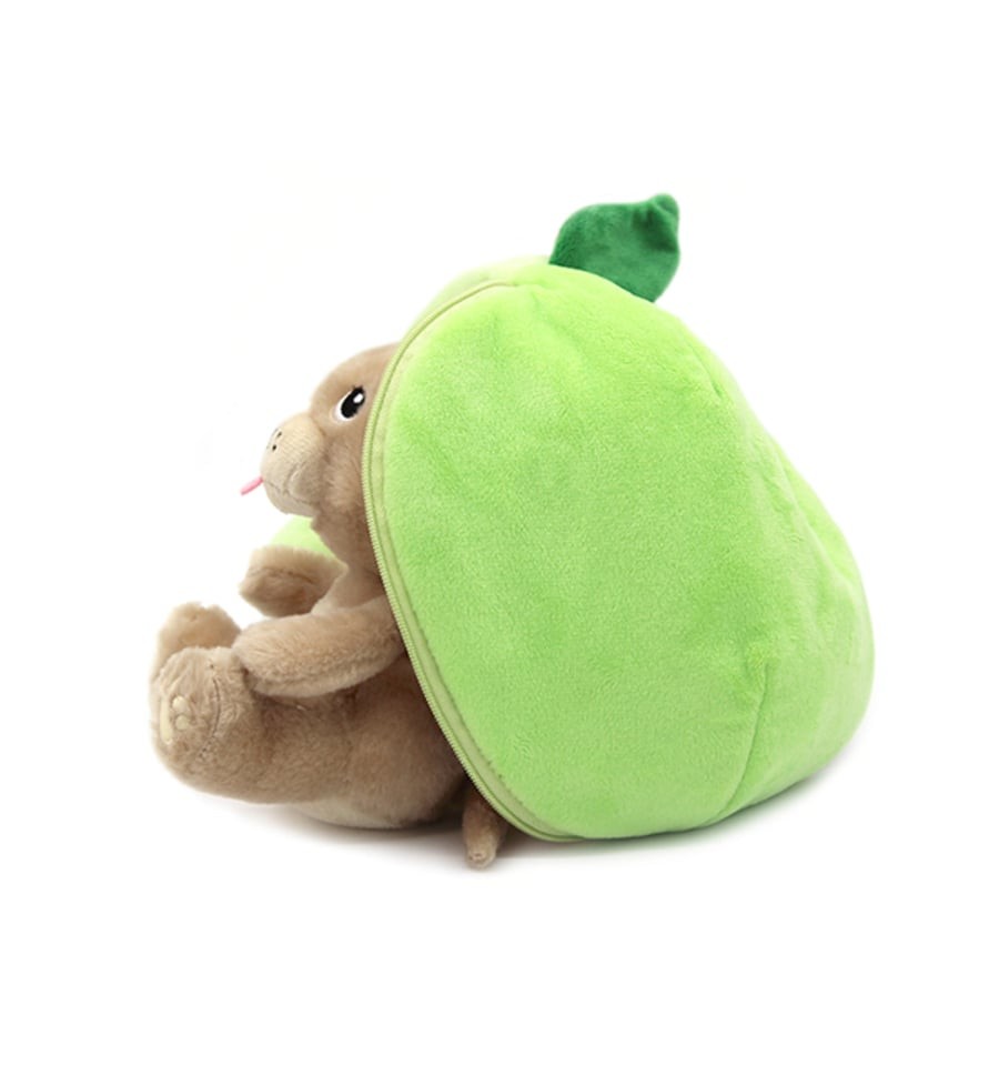 Crocket, Puppy and Apple