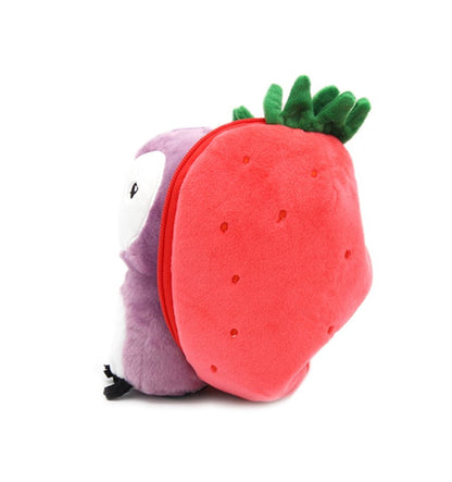 Violet, Owl and Strawberry