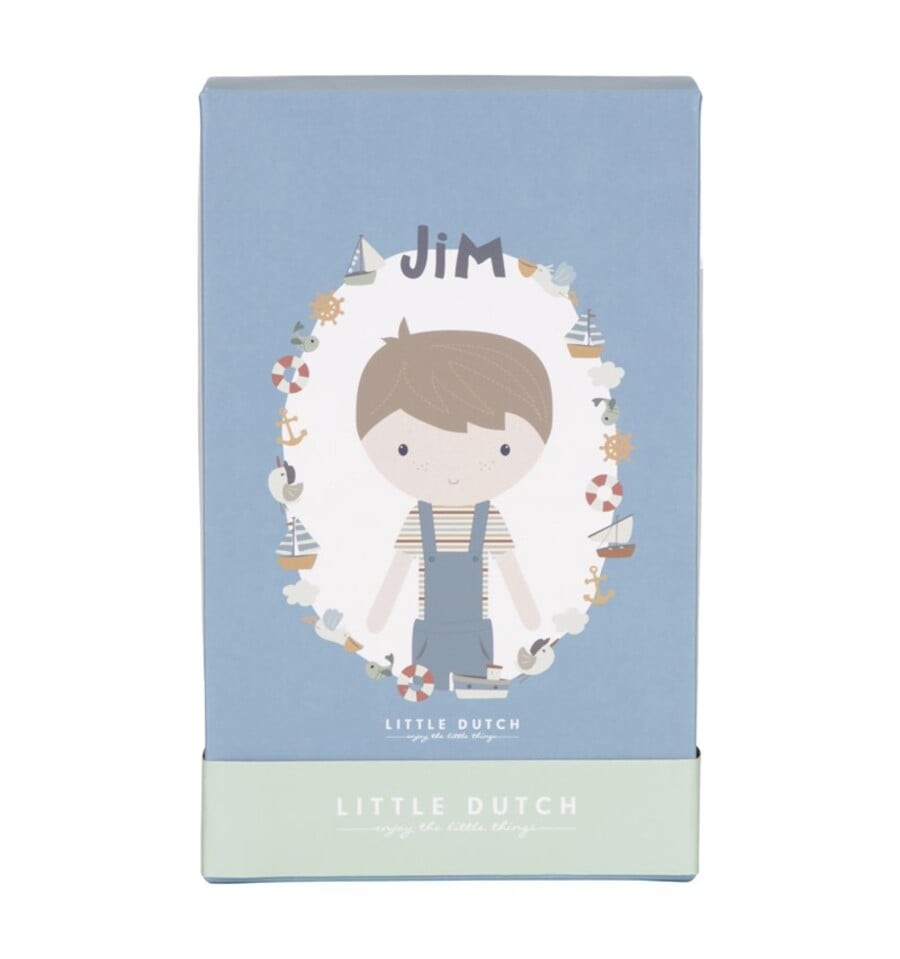 Jim, muñeco de trapo mediano