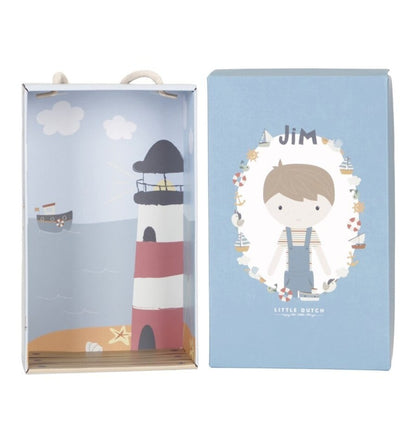 Jim, muñeco de trapo mediano