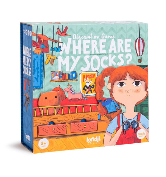 Where are my socks?, observation game