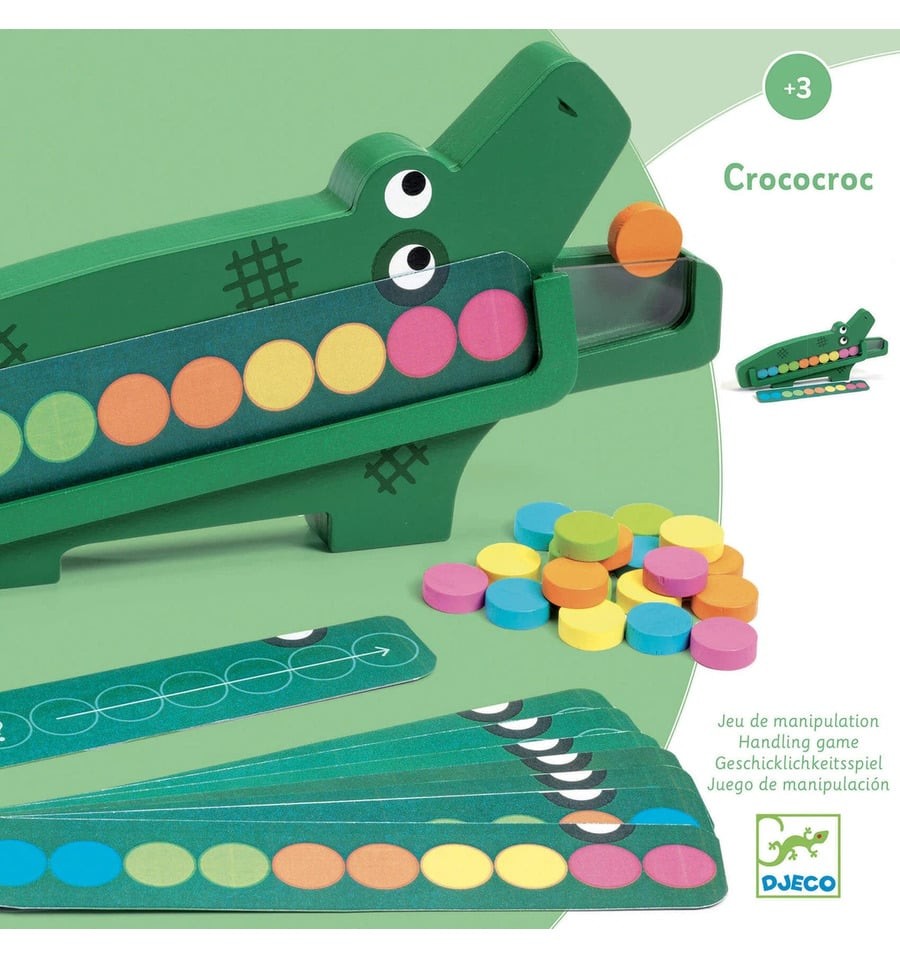 Crococroc, juego de memoria y lógica