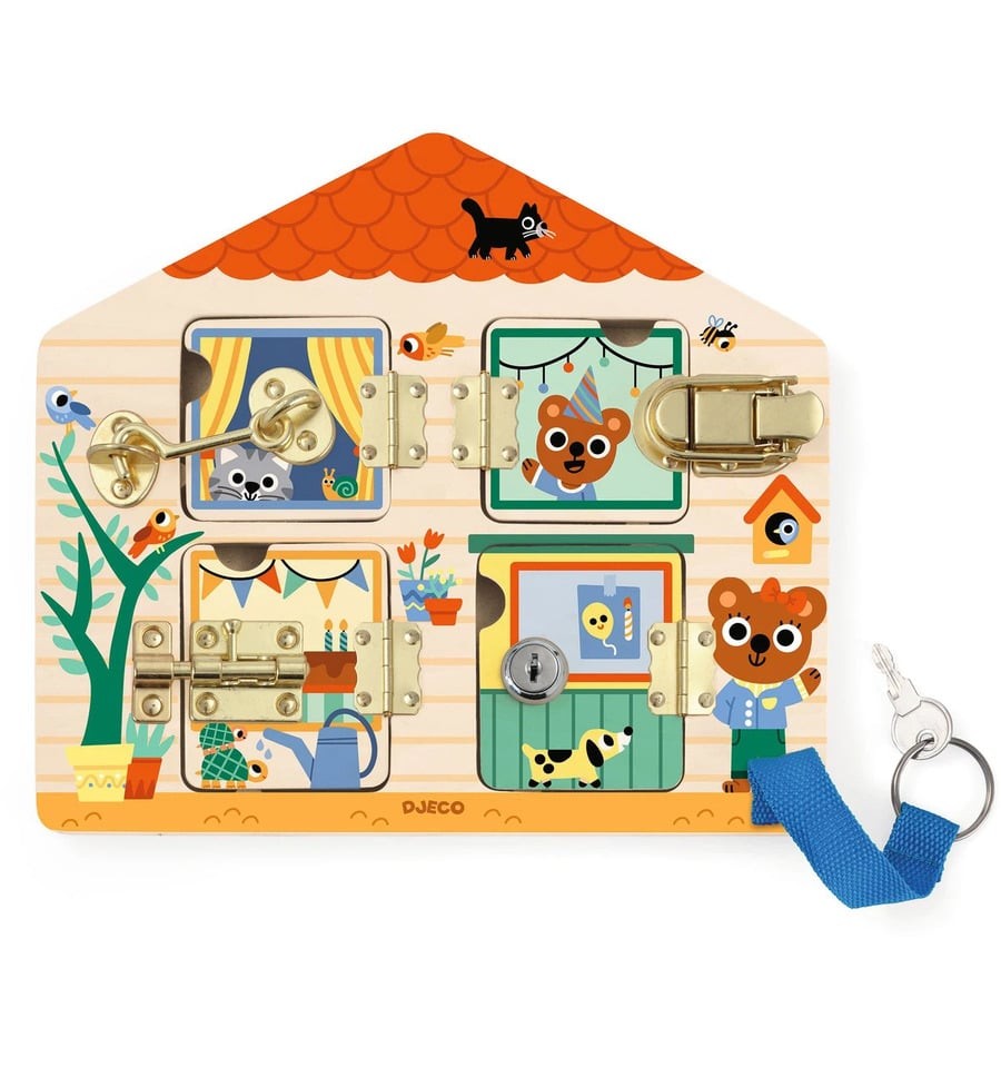 Djeco - CabanaLock, manipulation game