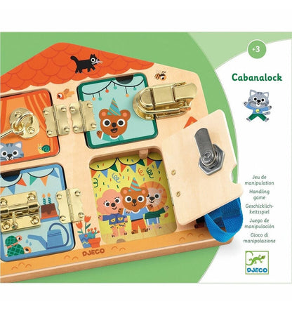 Djeco - CabanaLock, manipulation game