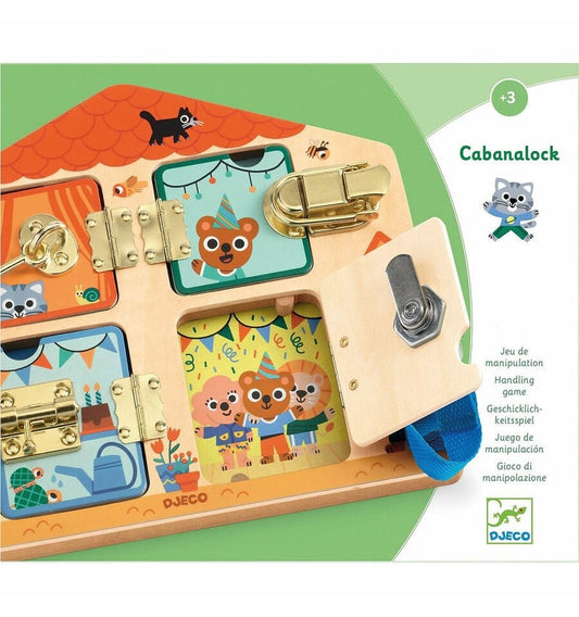 Djeco - CabanaLock, manipulation game