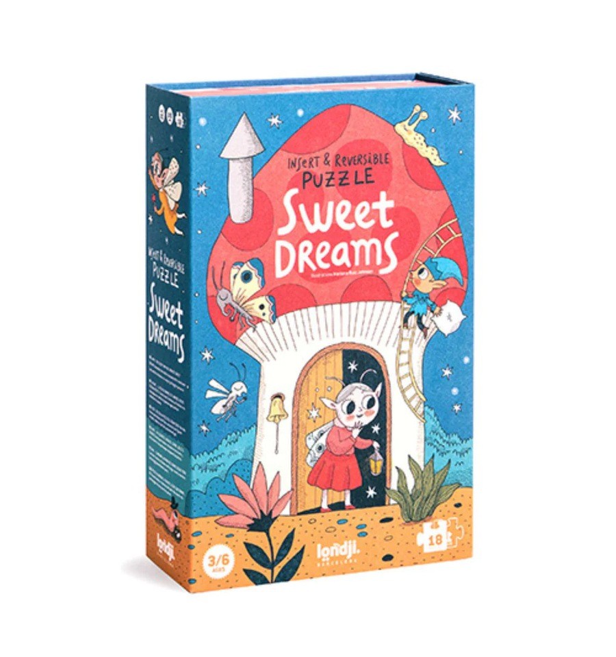 Sweet dreams, puzzle reversible de encajar