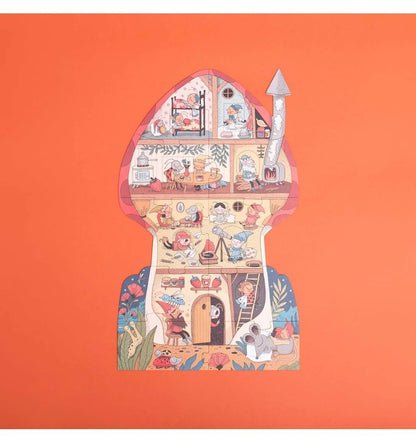 Sweet dreams, puzzle reversible de encajar