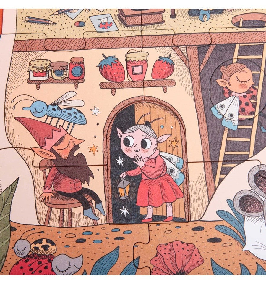 Sweet dreams, puzzle reversible de encajar