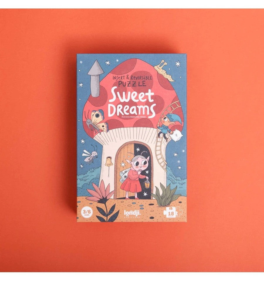 Sweet dreams, puzzle reversible de encajar