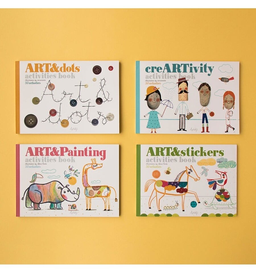 Arte e Pintura, livro de atividades