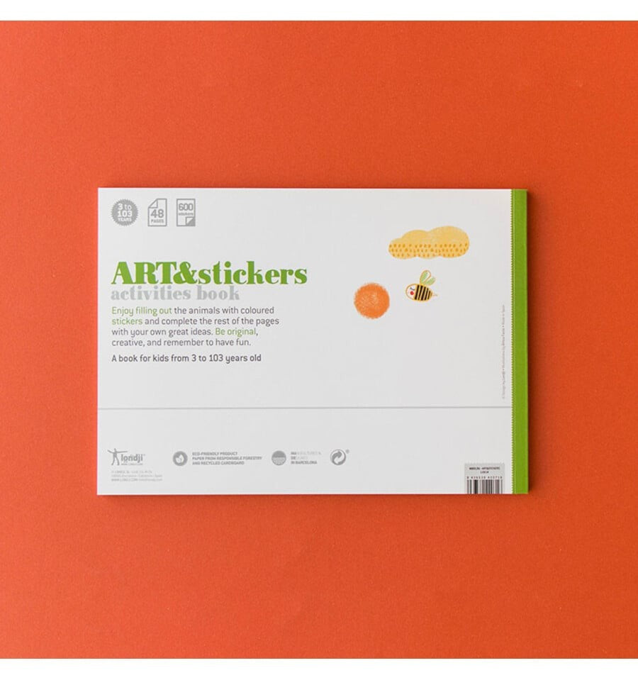 Art &amp; Stickers, activity book