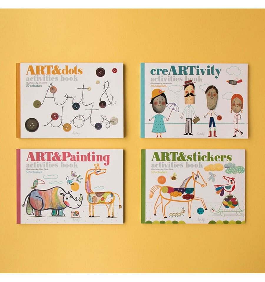 Art &amp; Stickers, activity book