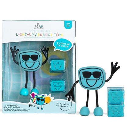 Conjunto BLAIR, 2 cubos de luz + personagem