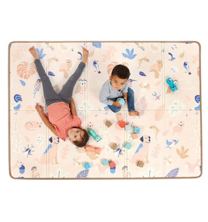 Reversible folding mat